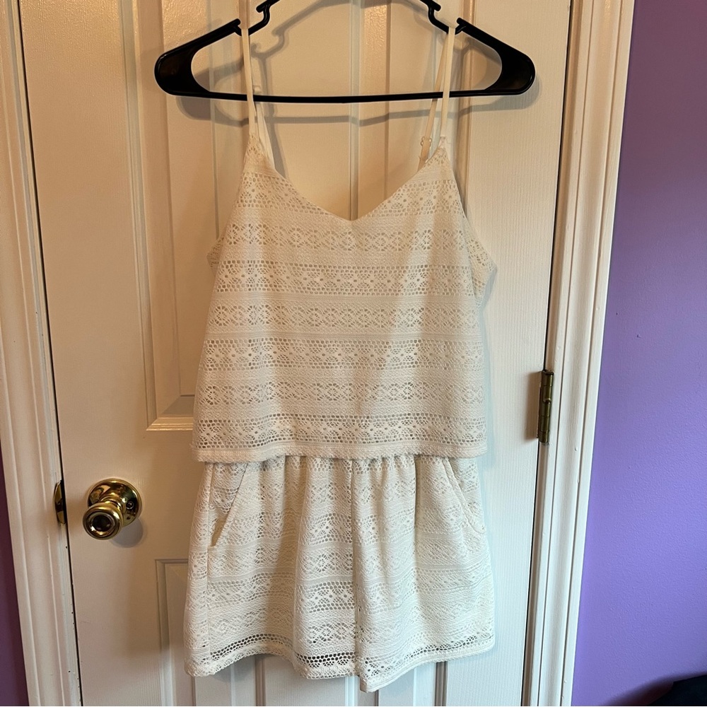 White Romper
